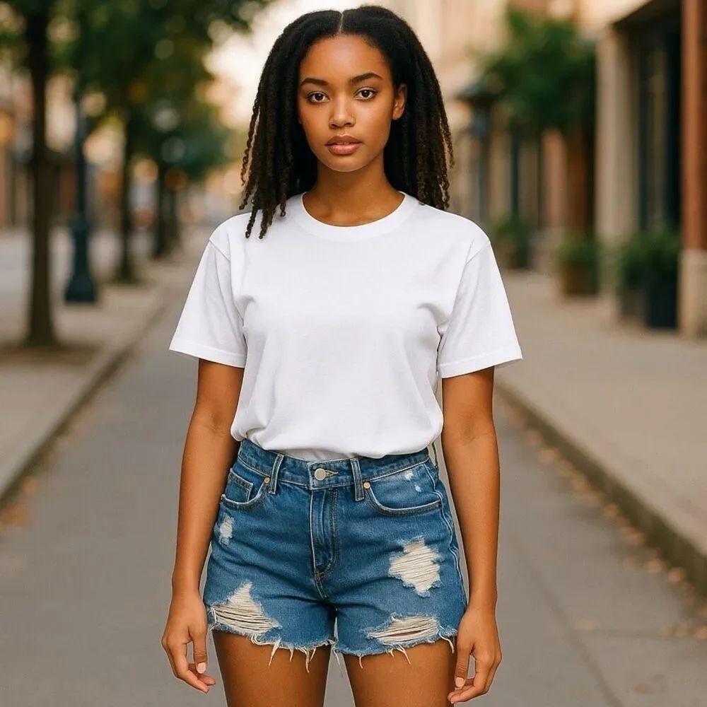BDG Urban Outfitters Women's Distressed Denim Shorts Blue Size 29
